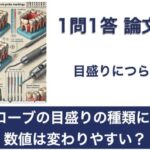 Q. プローブの目盛りの種類によって数値は変わりやすい？【1問1答 論文解説】